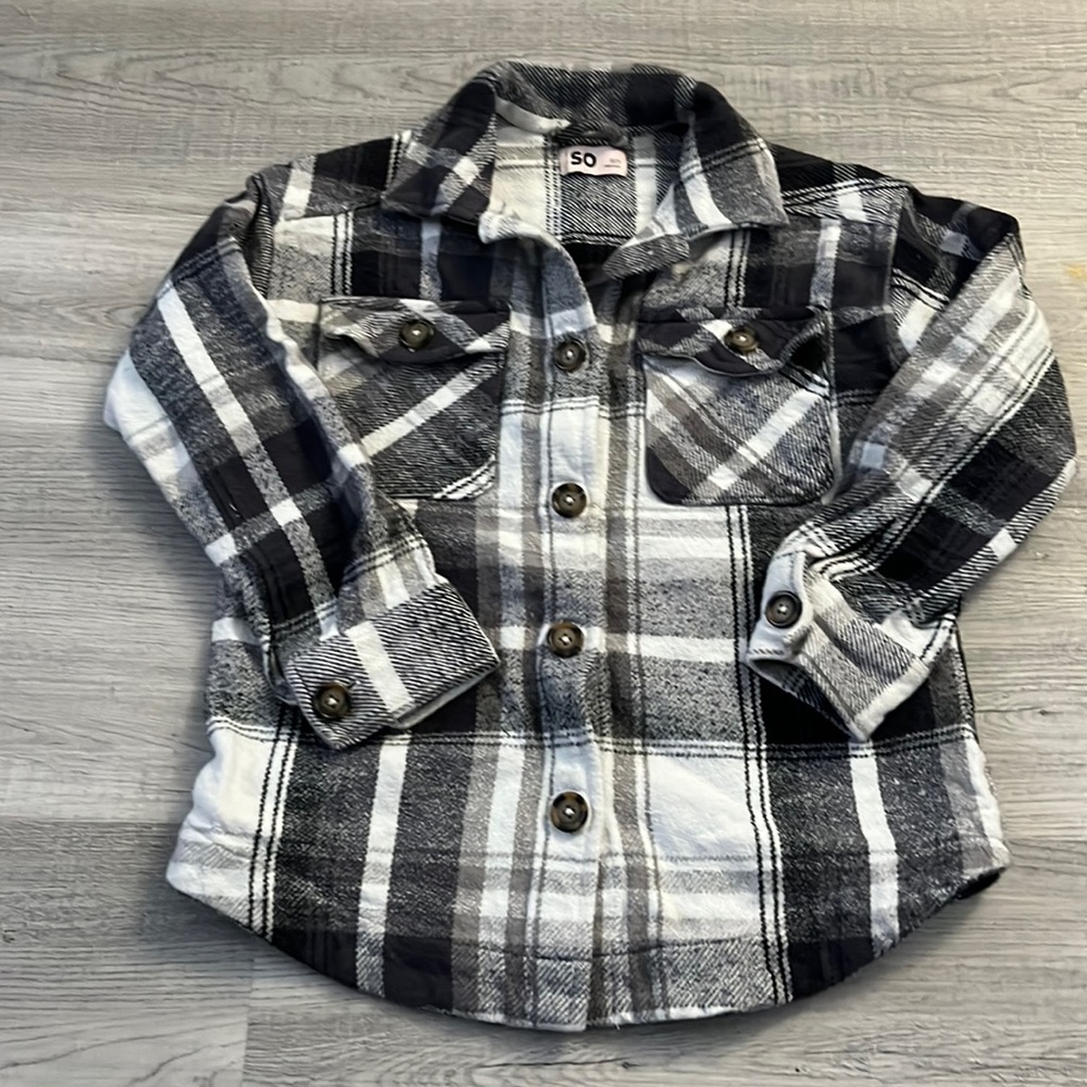 SO Flannel Button Down Shirt